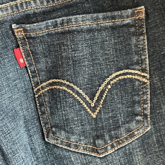 Levi's Blue 515 bootcut Women's Jeans - Picture 4 of 6